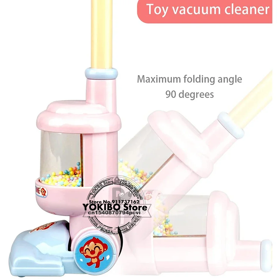 Mini Vacuum Cleaner Vacuum Cleaner Toy Cleaning Toys Children Pretend Play Toys Kids Electric Mini Vacuum Cleaner Simulation Charging Housework Dust Catcher Toys