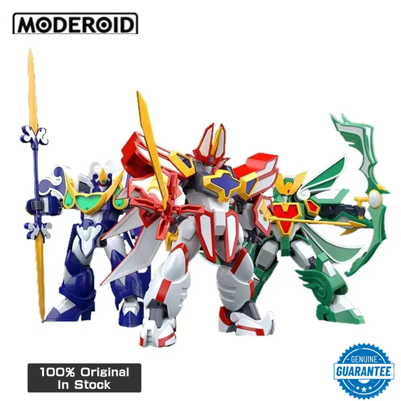 

Genuine Original MODEROID Anime Mado King Super Granzort Winzert Aquabeat Collectible Assembled Model Action Figure Toys Gifts