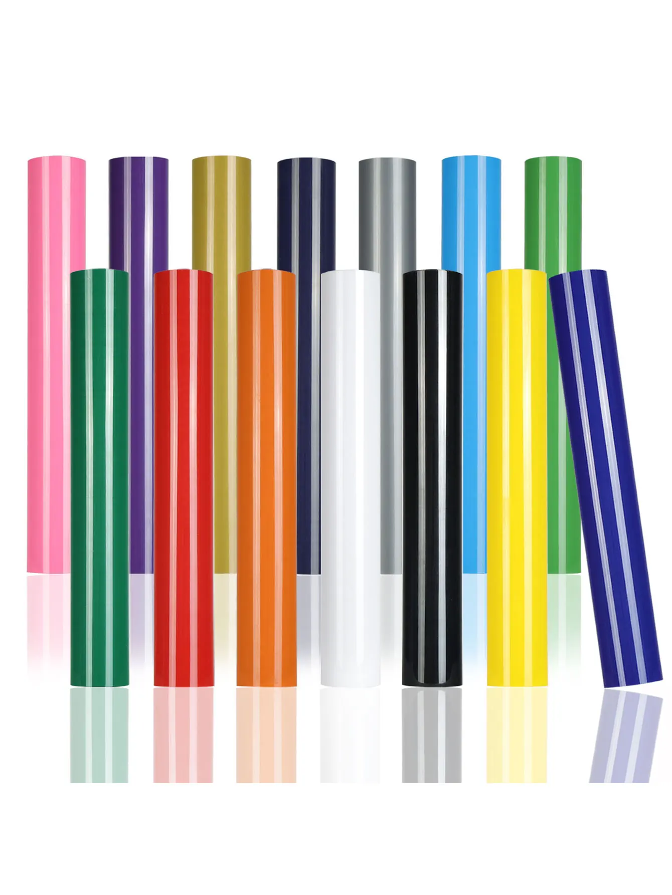Premium Heat Transfer Vinyl Roll - Easy-to-Use Iron-On Vinyl