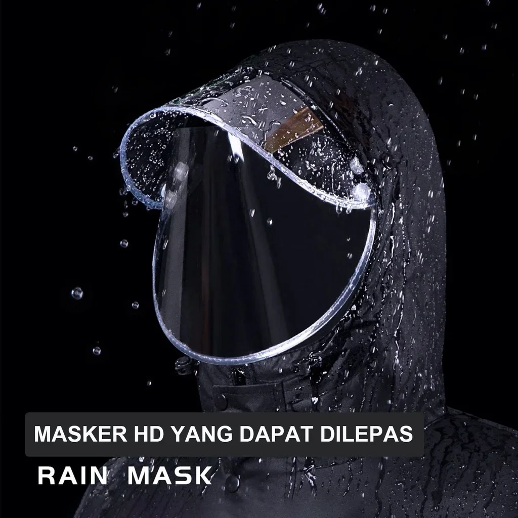 Motorcycle Raincoat Rain Suits Waterproof Protective Workwear Fits Men Women