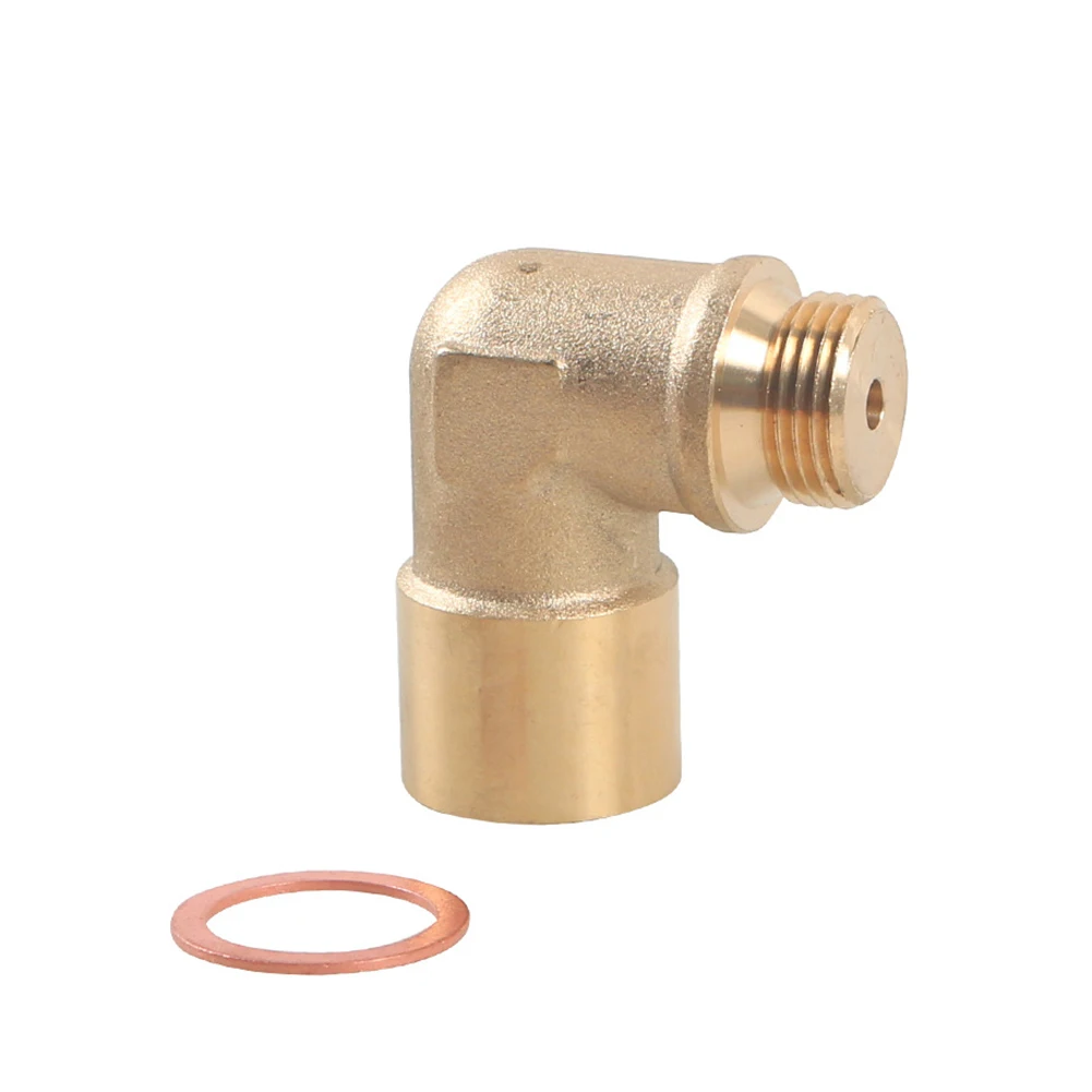 

M18 x 1.5 02 Bung Extension O2 Oxygen Sensor Angled Extender Spacer 90 Degree Acesssories