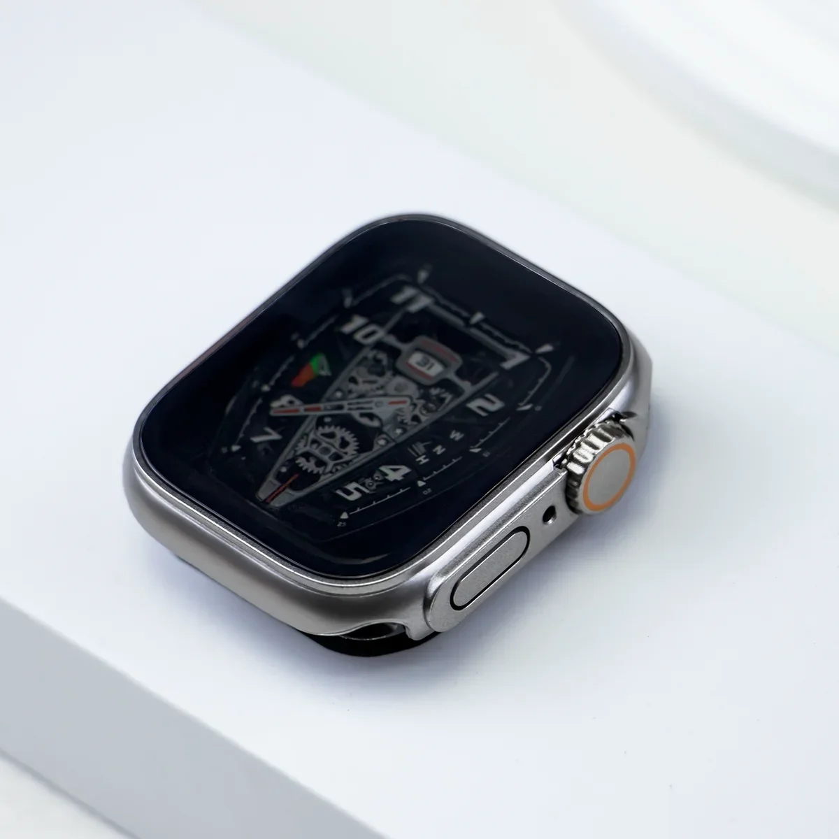 Enhanced Privacy Tempered Glass Cover for Apple Watch Screen Protection
