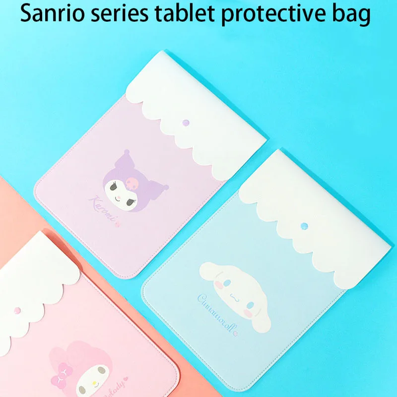 

Sanrioed Kuromi My Melody Cinnamoroll планшет с аниме-фигуркой, Ipad, универсальный защитный пакет, изысканные цифровые принадлежности