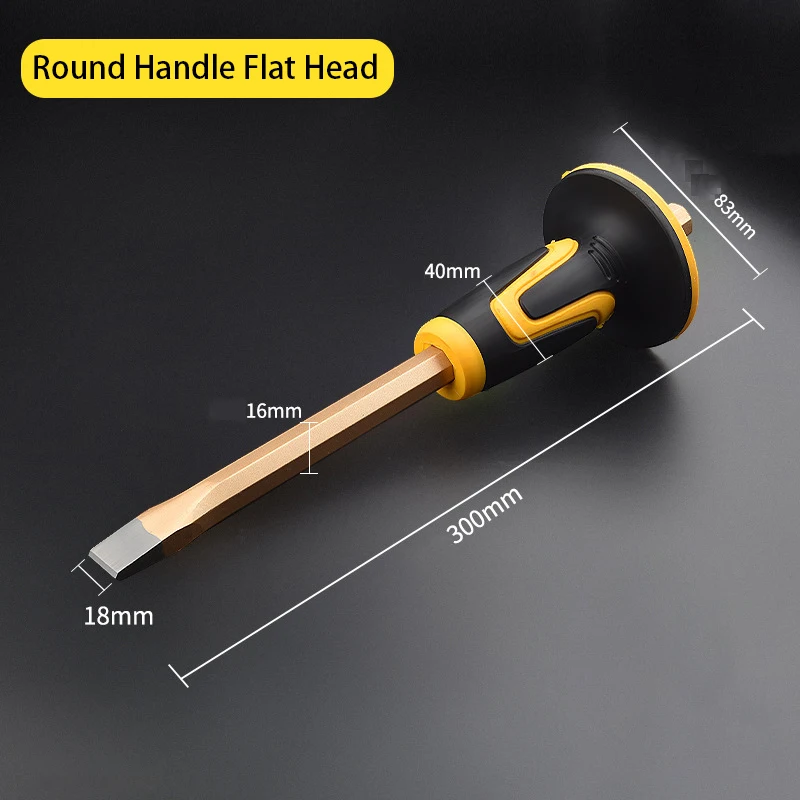 Round Handle Flat