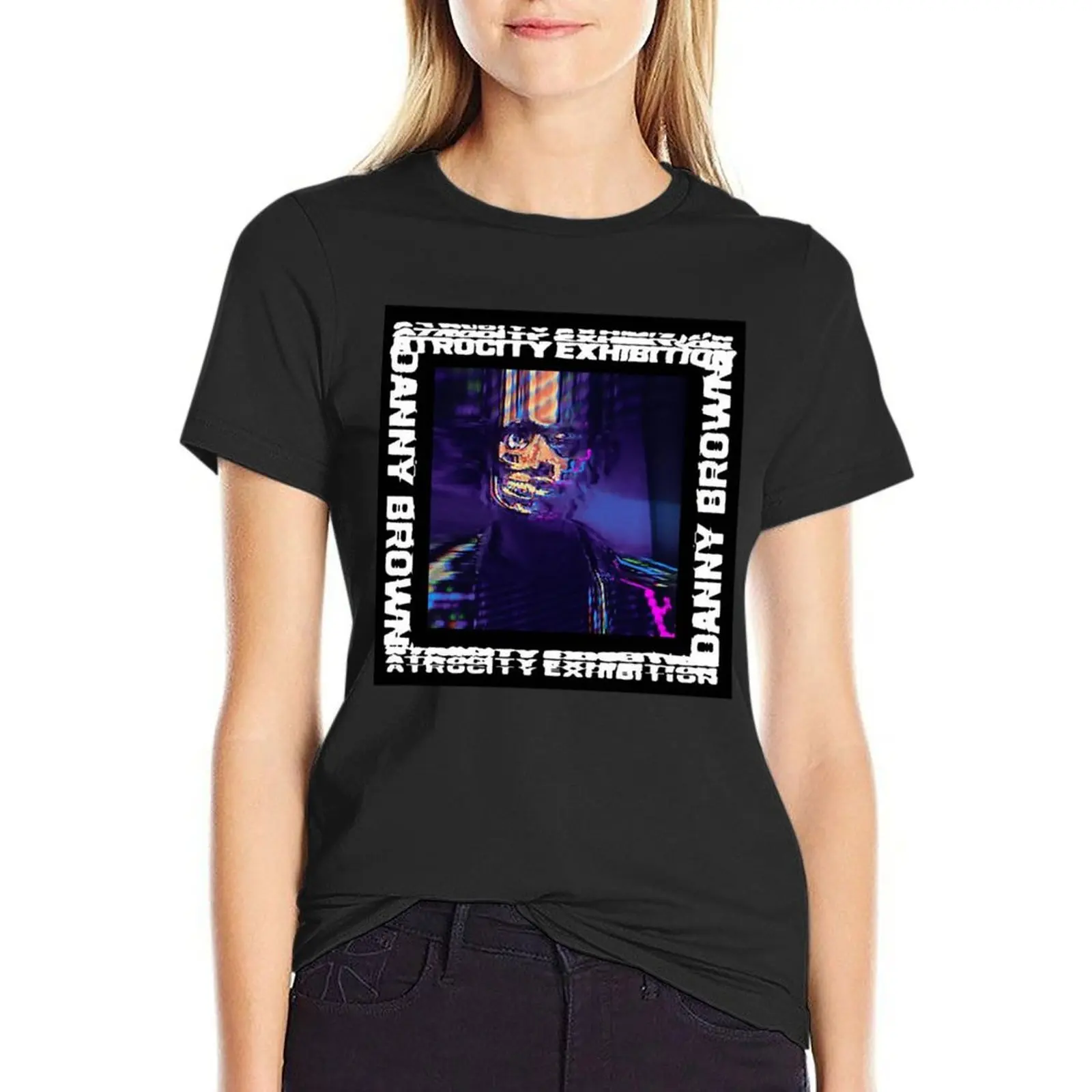 Danny Brown - Atrocity Exhibition T-Shirt anime clothes Blouse Female clothing graphics clothes for Women