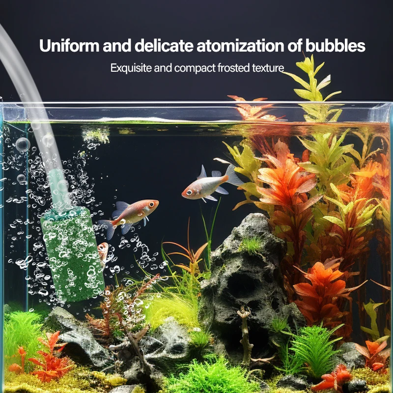 10Pcs Atomizer in the Aquarium sprayer Air Stone Mineral Bubble Diffuser Fish Tank Diffuser Airstones For Air Pump Accessories aquarium air stone decoration aquarium air pump accessories aquarium accessories aquarium air stone