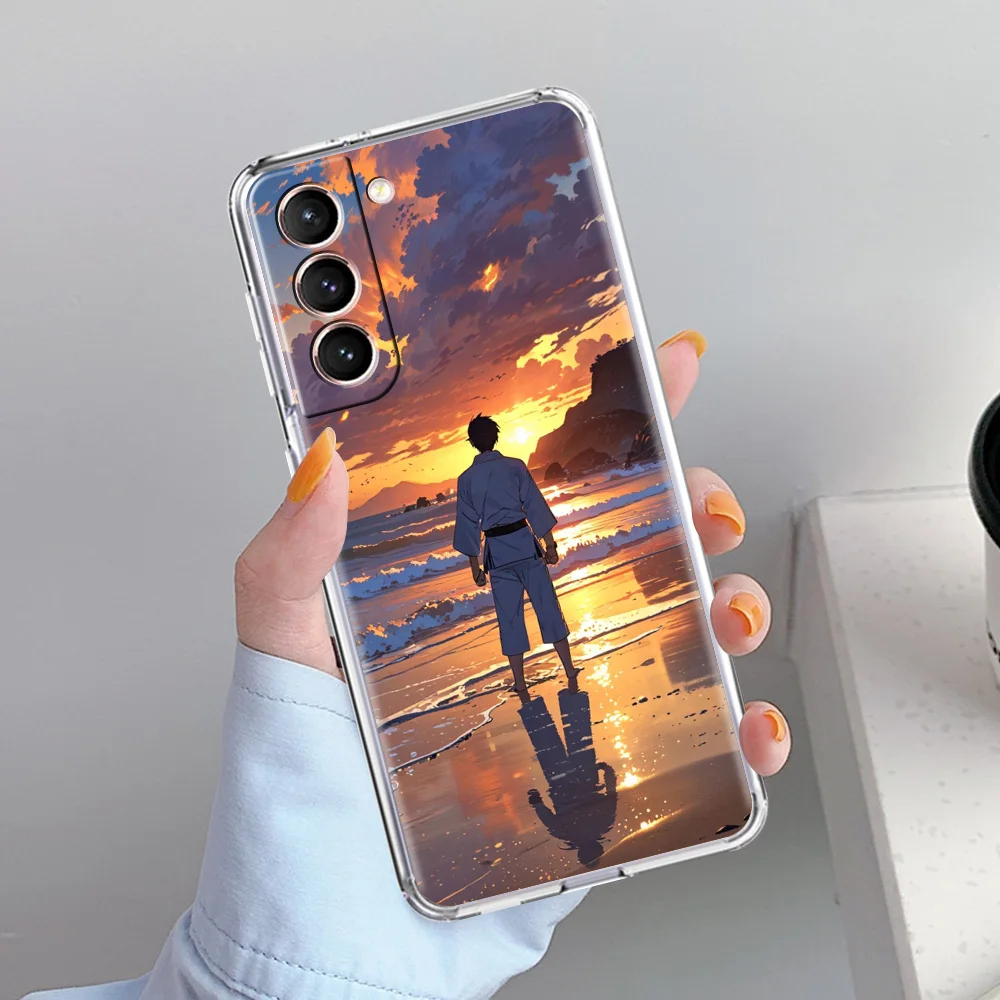 Soft Clear Japanese Martial Judo Phone Case Cover