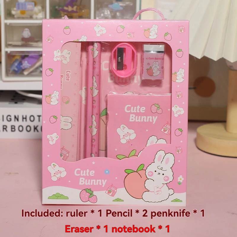 Cartoon-Themed Stationery Gift Set