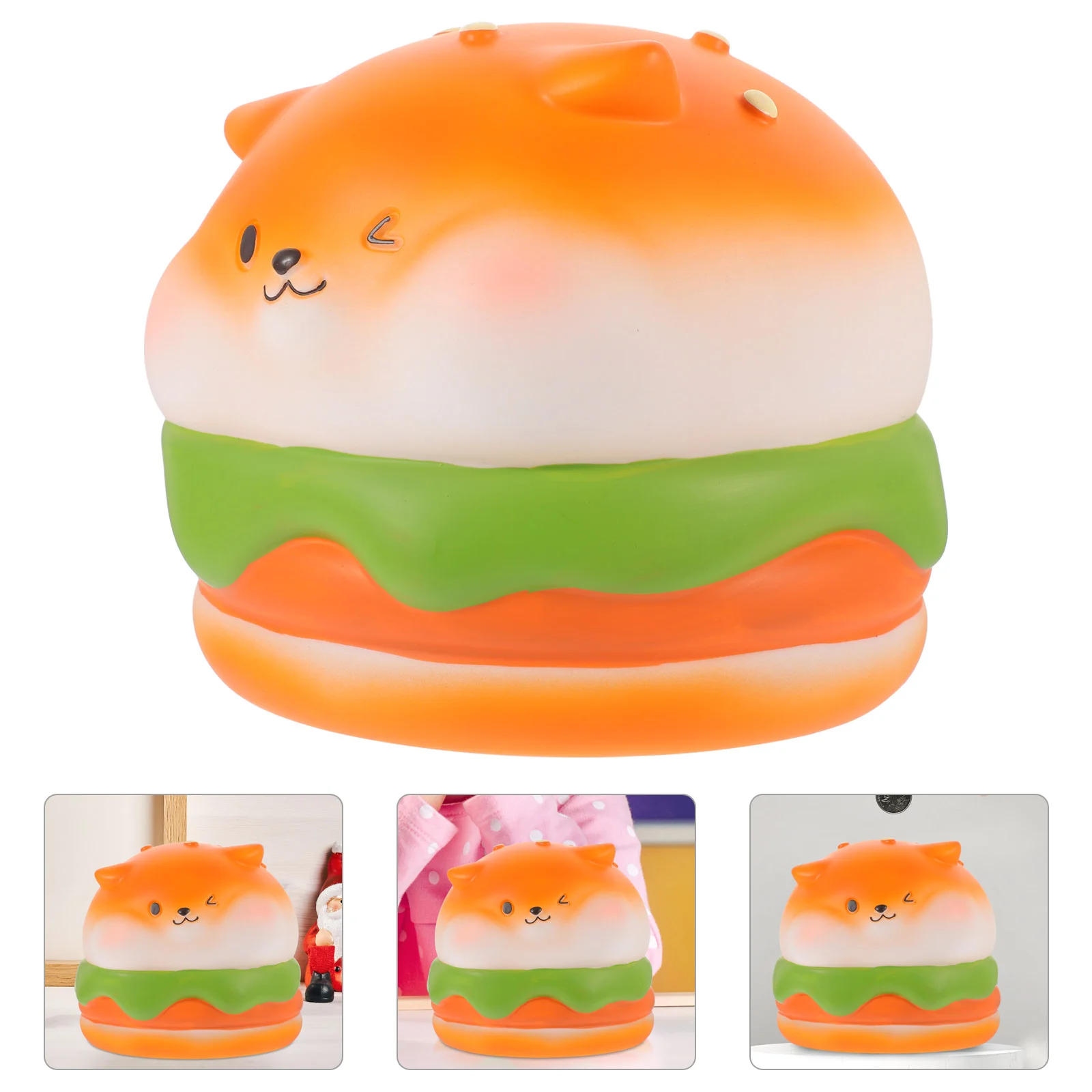 

Coin Jar Coin Bank Bread Puppy Piggy Bank Vinyl Piggy Bank Novelty Coin Holder