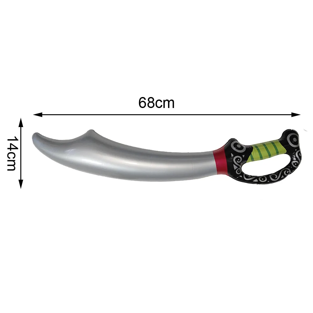 Inflatable Pirate Sword Toy for Themed Parties and Cosplay