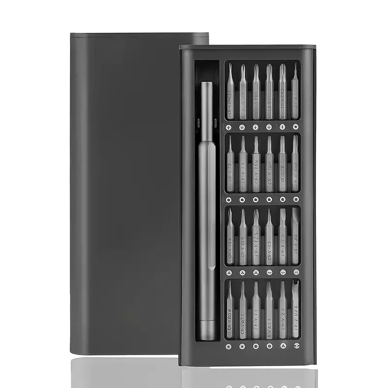 Screwdriver Set Magnetic Precision 25 In 1 With 24 Piece Mini Pocket For Mobile Phone/PC/Came