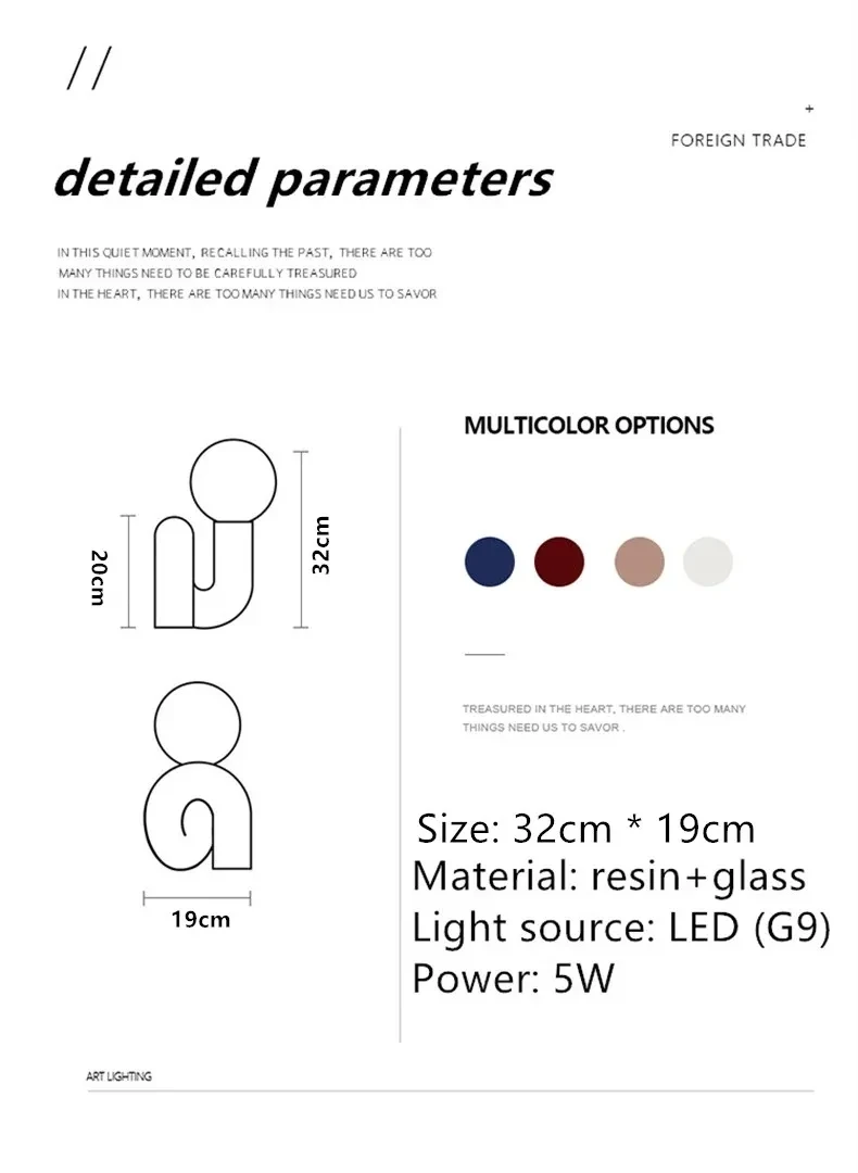 Frosted Glass Desk Lamp