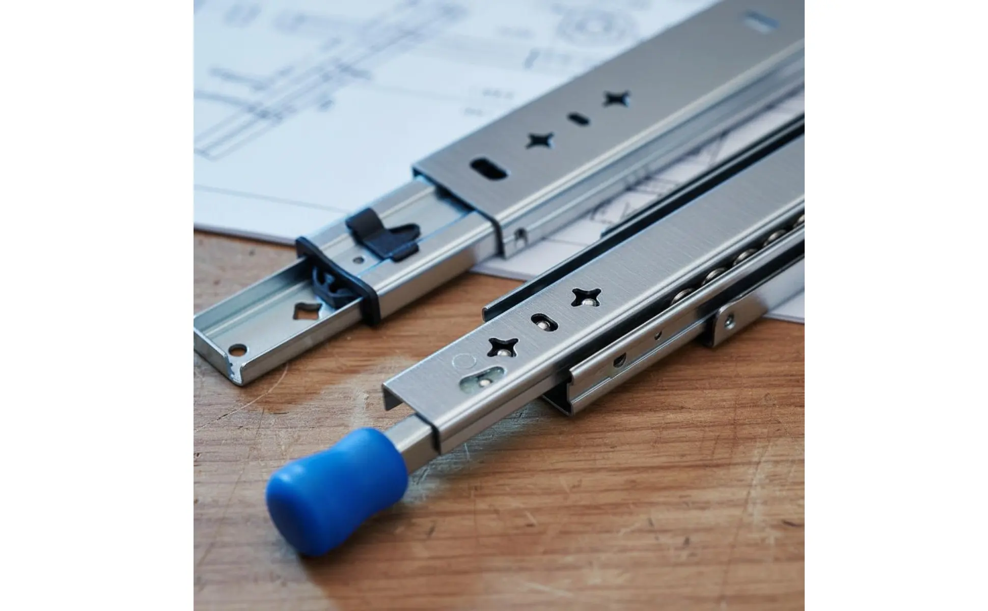 3 Section Bearing Slide Bearing Slide Quiet Function Sturdy Duty Drawer Slide Sturdy Duty Drawer Rails for RV Owners 3 Section Bearing Slide Bearing Slide Quiet Function Sturdy Duty Drawer Slide Sturdy Duty Drawer Rails for RV Owners