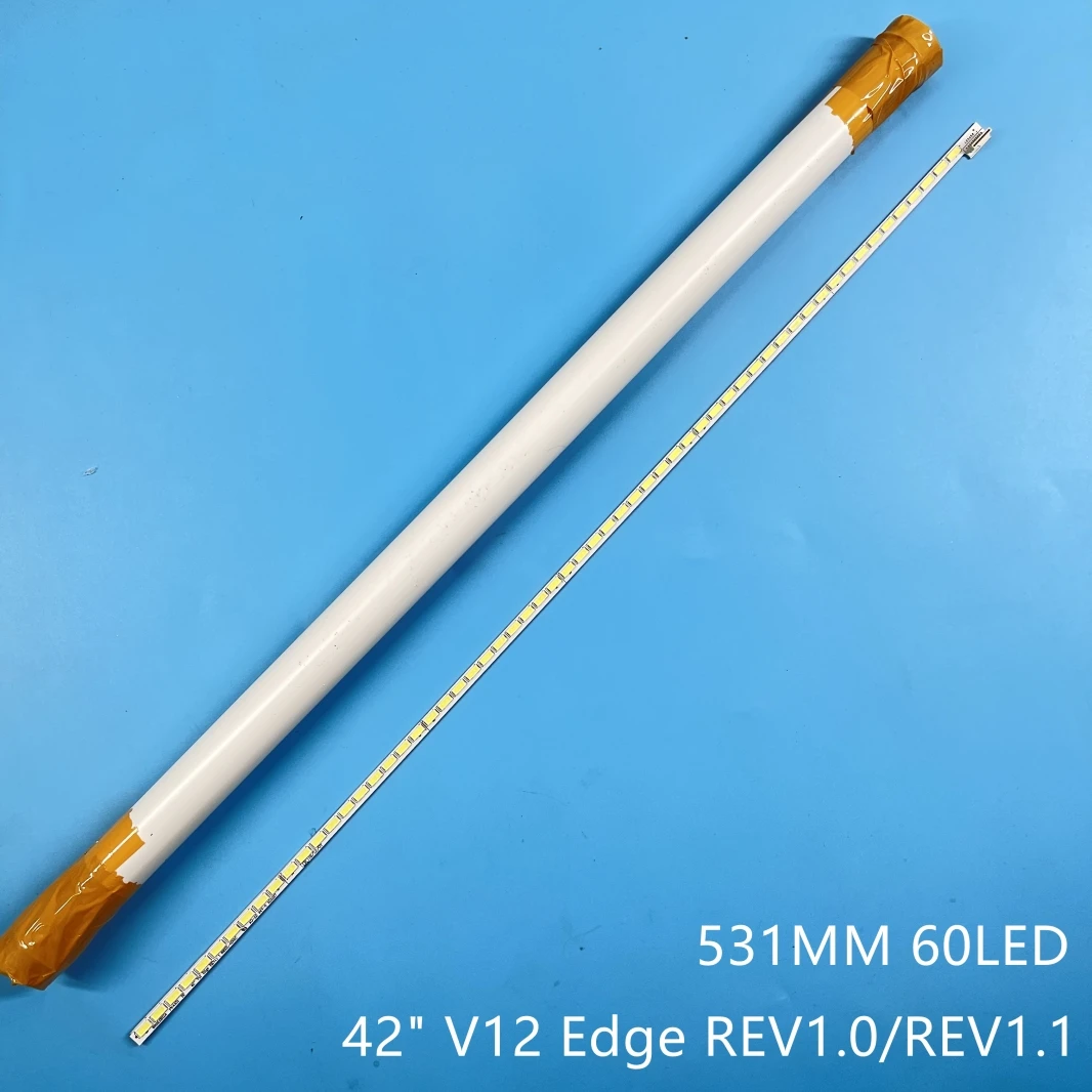 Barras de matriz de LED de TV para 42LS570S 42LS570T -ZA -ZB, tiras de retroiluminación LED, lámparas LED de matriz, bandas de lentes de 42 "V12 Edge REV1.0 REV1.1