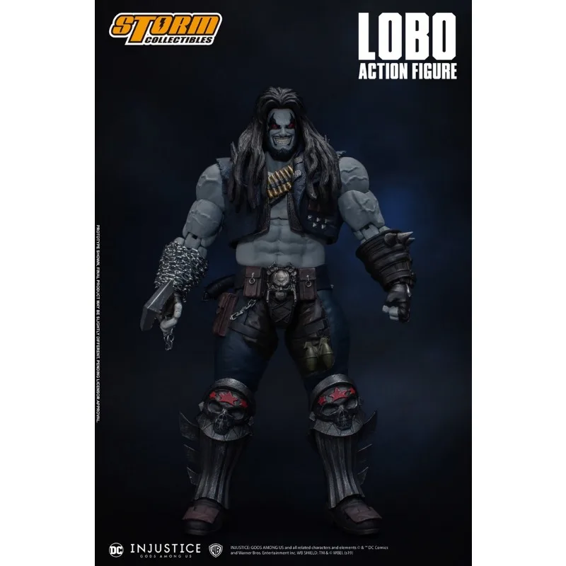 In Stock Original Storm Toys LOBO Injustice Gods Among Us DC 1/12