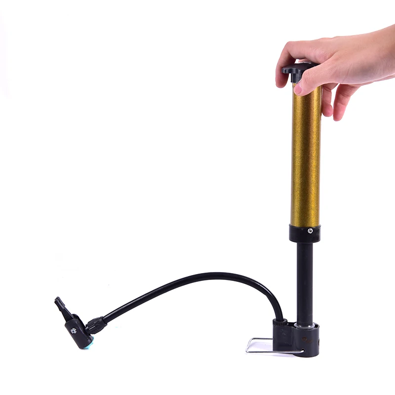 

1Pc 20cm Bicycle Metal Pump Inflator Mini High Pressure Bicycle Pumps Football Basketball Pump Bike Accessories