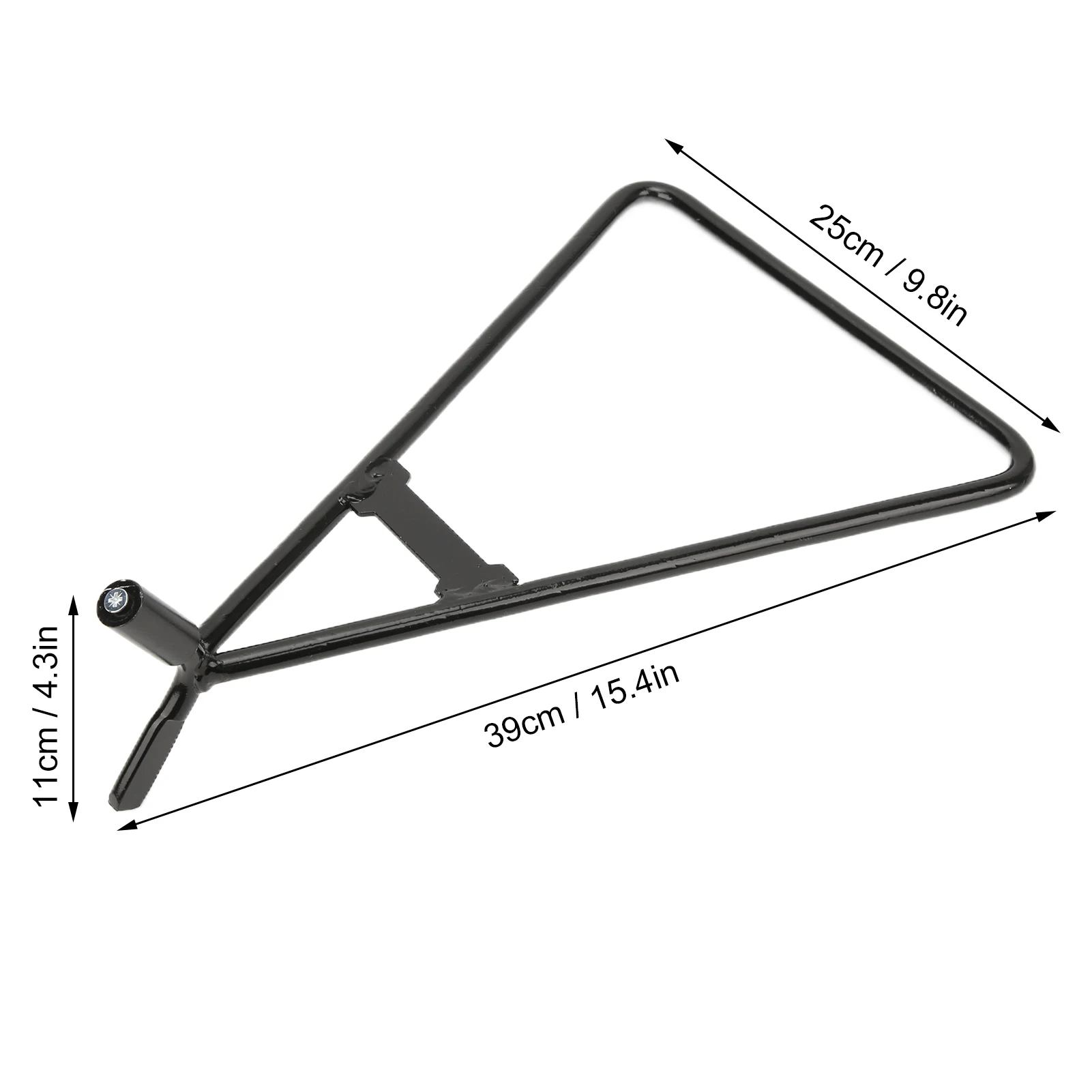 Motorcycle Kickstand Triangle Side Stand Steel Alloy Universal for Motorcycle Motocross Dirt Bike