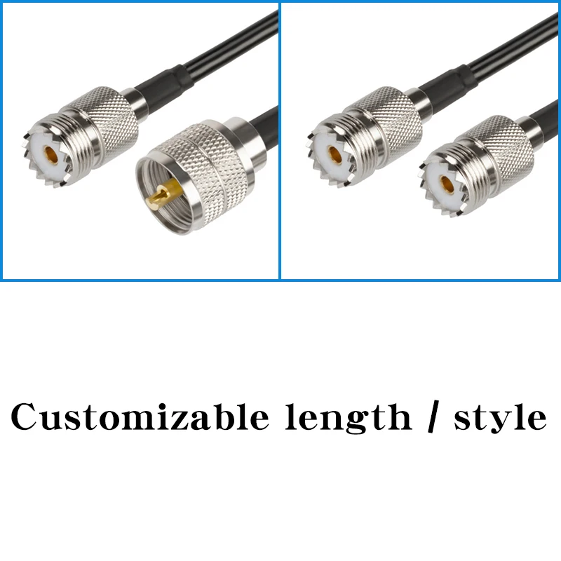 Рисунок 4 - Штекер BNC-UHF PL259 и гнездовой