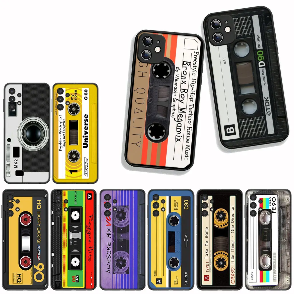 Vintage Cassette Tape Retro Design Phone Case