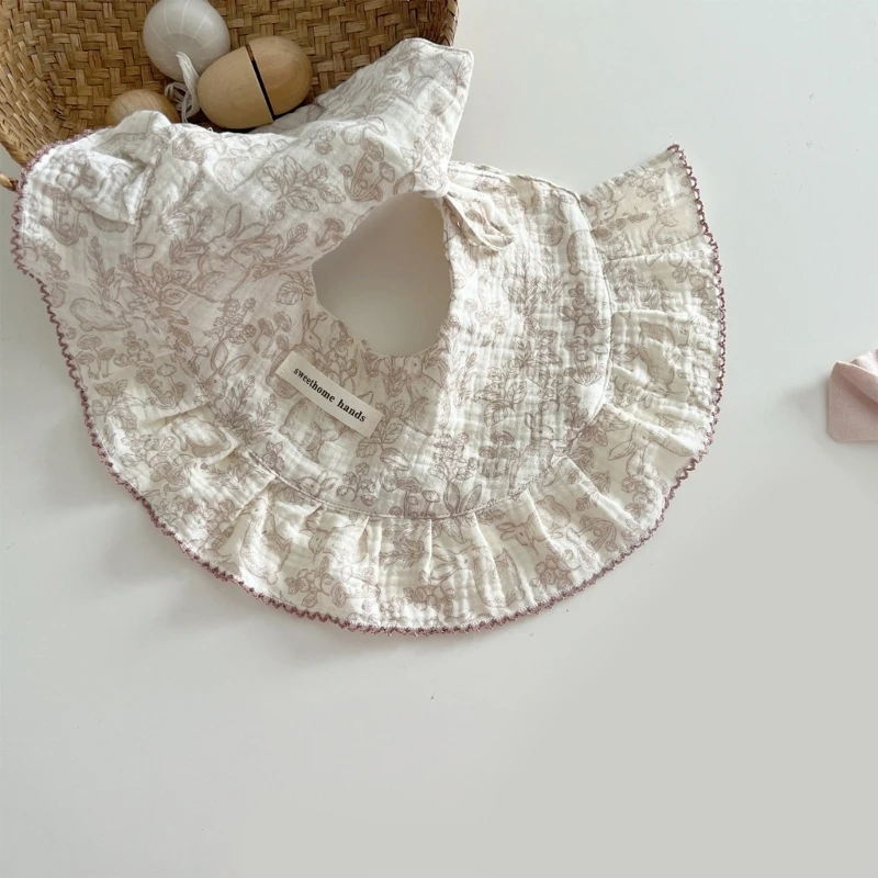 

Baby Burp Cloths Nursing Bibs Infant Toddler Newborn Drooling Apron Saliva Towel