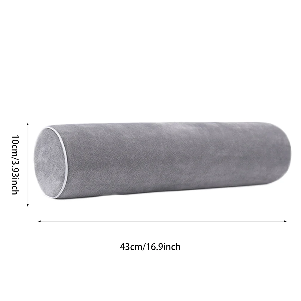 Pillow Neck Roll Cervical Round Bolster Memory Foam Pillows Sleeping Cylinder Support Spine Lumbar Cushion Cotton Pain Bed Tube