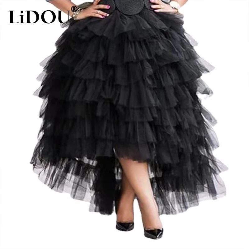 Рисунок 2 - Юбка женская сетчатая однотонная с оборками