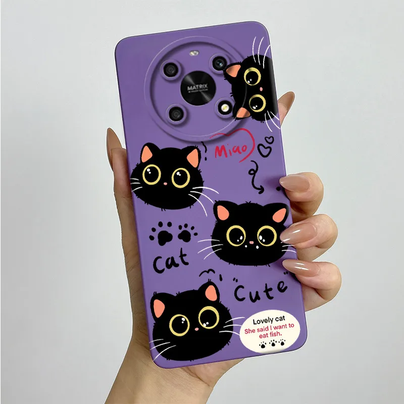 Sweet Painted Soft Silicone Phone Case - Cute Printed Design Cover