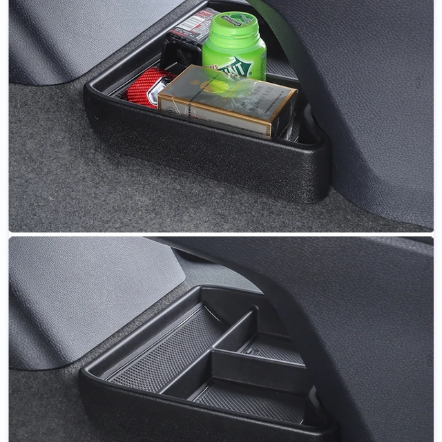 Car Armrest Storage Box For VW Volkswagen Nivus 2021-2023 Central Control  Container Stowing Tidying Auto Organizer Tray - AliExpress