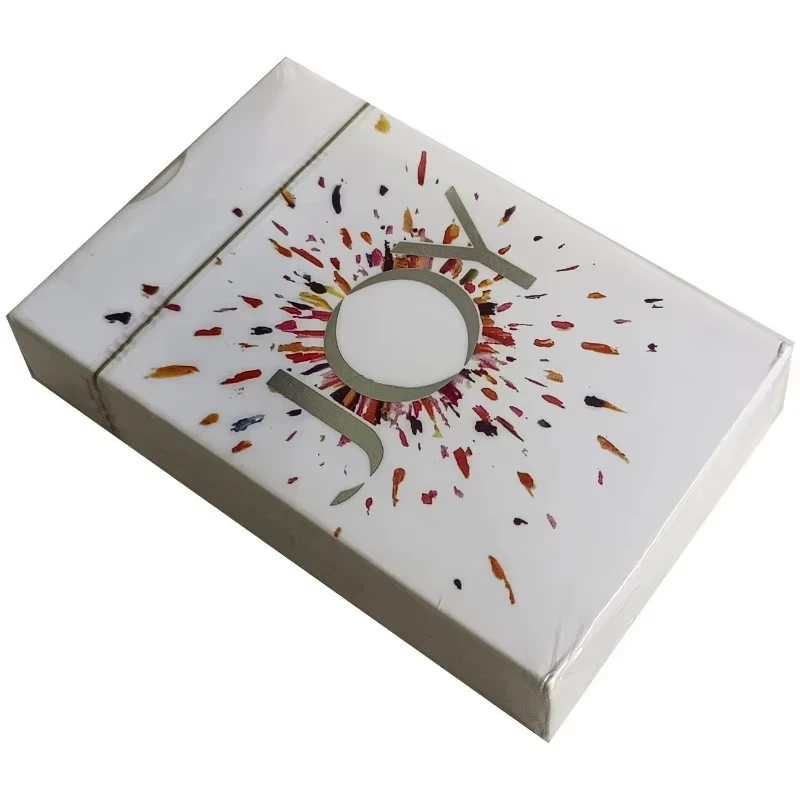 Laser Poker Cards Copper Paperboard Deck for Table Games Entertainment Time Killing Fun Playing Cards