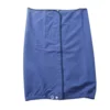 Adult Urine Skirt Fully Open Design Dark Blue Wearable Adjust Waist Diaper Skirt Cotton Cloth Button for Children for Elderly 6