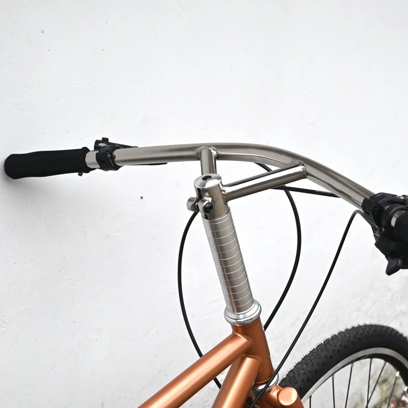自転車本体 VICTOS COGGEY 24inch MTB bullmoose bar Bullmoose Bar CR-MO Steel Handlebar Bull Moose Handle Bar