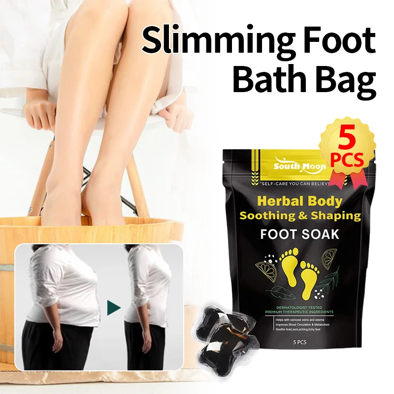 Pediluvio Soak Bag Body Lenitivo Shaping Fat Burner Perdere Peso Dimagrante Clean Detox Estratto Vegetale Naturale Piedi Borsa Da Immersione