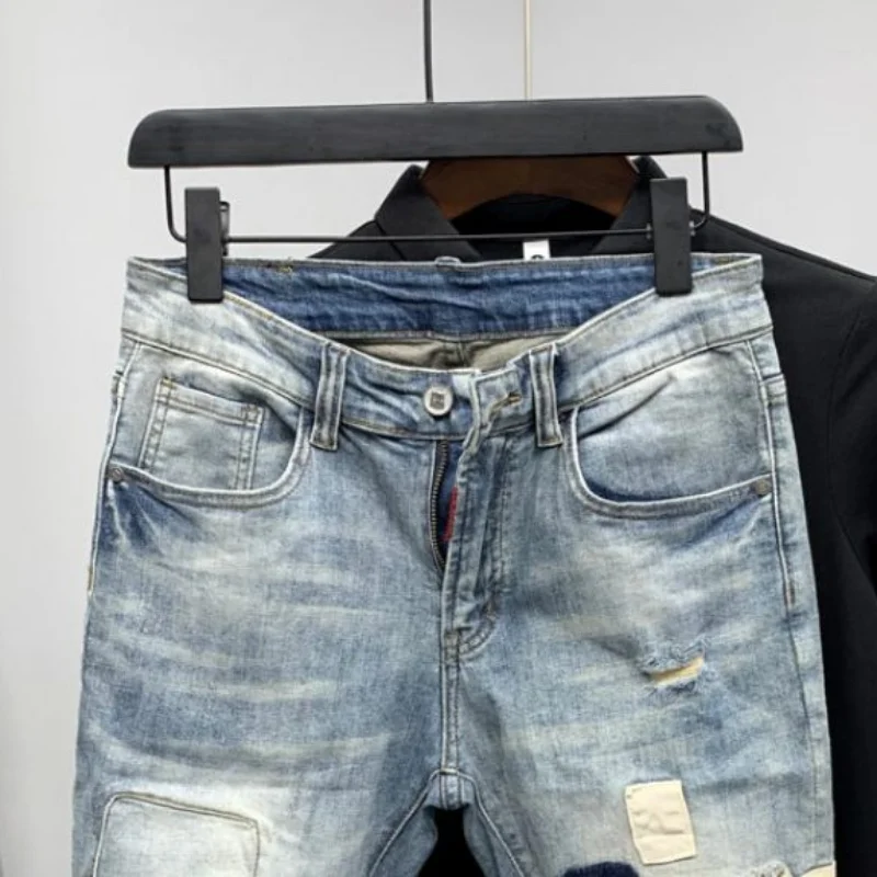 パンツ Dsquared damaged denim jeans jorts Dsquared damaged denim jeans jorts