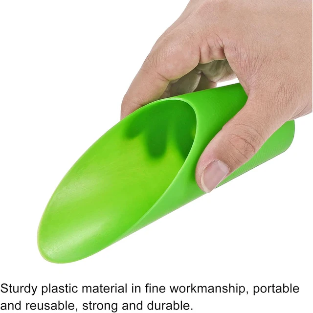 4pcs/set, Plastic Durable Bucket shovel Potted Cultivation cylinder MeatPlant soil shovel Garden Tools Mini Garden Planting Tool 4