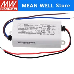 Compact Single Output Switching Power Supply - Versatile Voltage Options - APV - 16 - 12V