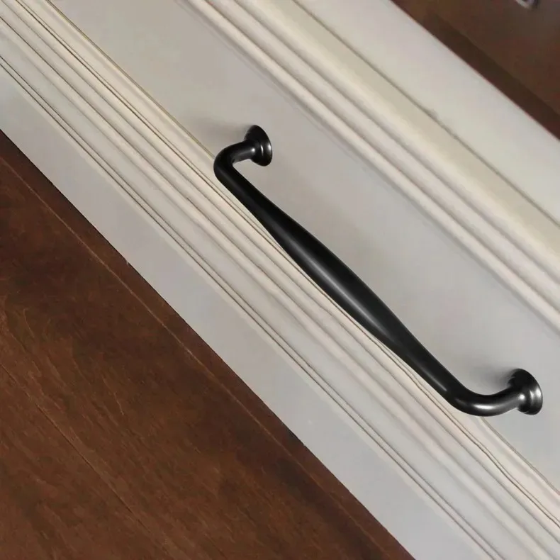 Antique Brass Cabinet Pulls Hardware for BedroomVintage Brass Solid Drawer Handles for Kitchen Cabinets and Dresser Drawers