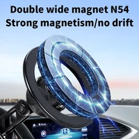 Car Phone Holder With Vacuum Magnetic Suction Cup Foldable Adjustable Arm Phone Stand 360° Rotatable Navigation GPS For Bathroom - Image 3