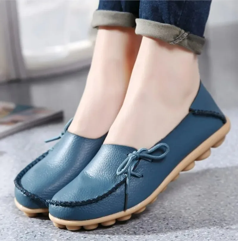Dames casual schoenen oxford en instappers van echt leer_voghion.com