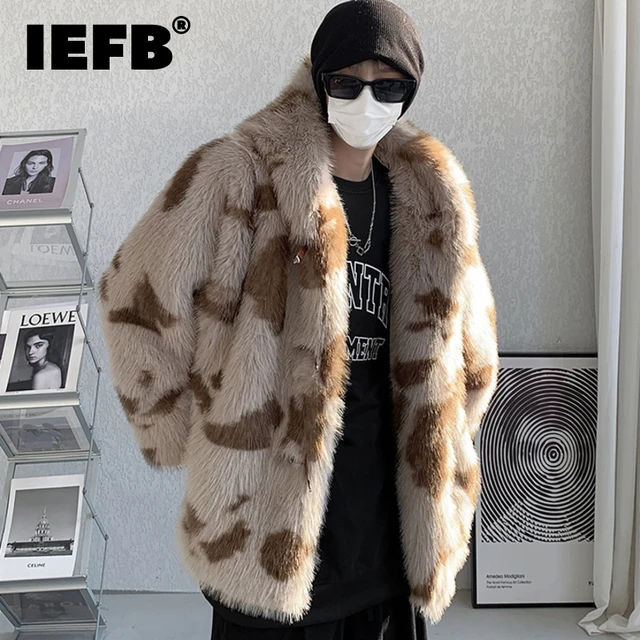 Mens Raccon Fur Jacket Fur Coat Men Winter Coats With -  UK