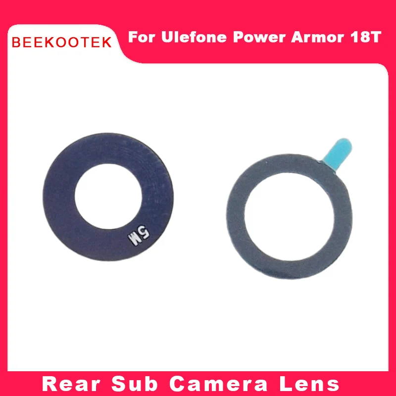 Nuovo Originale Ulefone Power Armor 18T Back Camera Lens Rear Sub Camera Lens Cover In Vetro Per Ulefone Power Armor 18T Smart Phone