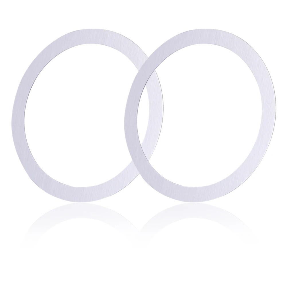 2Pcs Magnet Ring Mount Wireless Charger Sheet Magnetic Ring Holder Mobile Phone Car Holder for Magsafe Smartphone