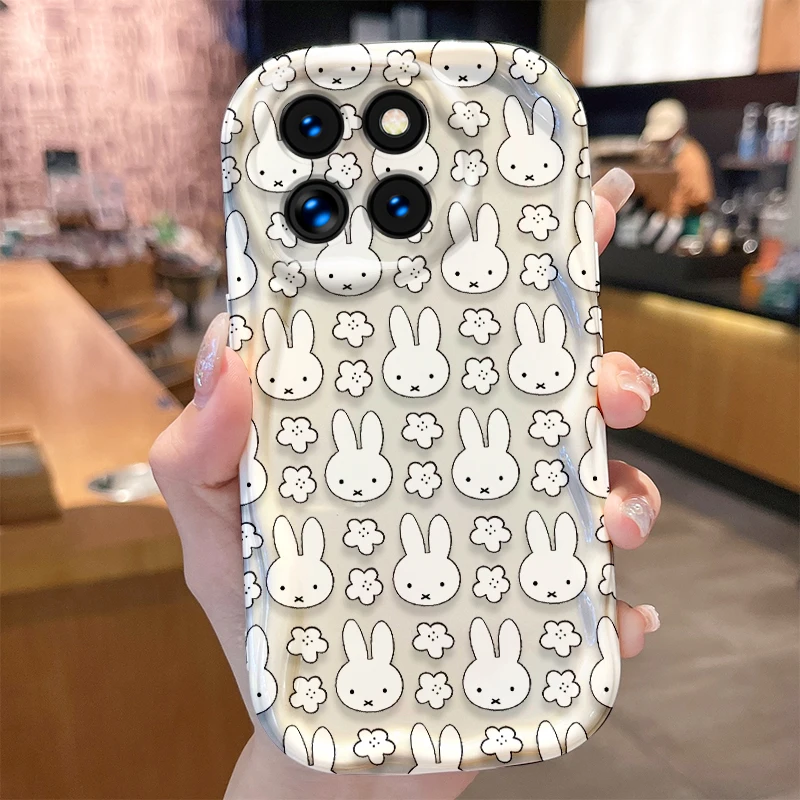 M-MiffyS Transparent Soft Phone Case - Sleek and Protective Cover