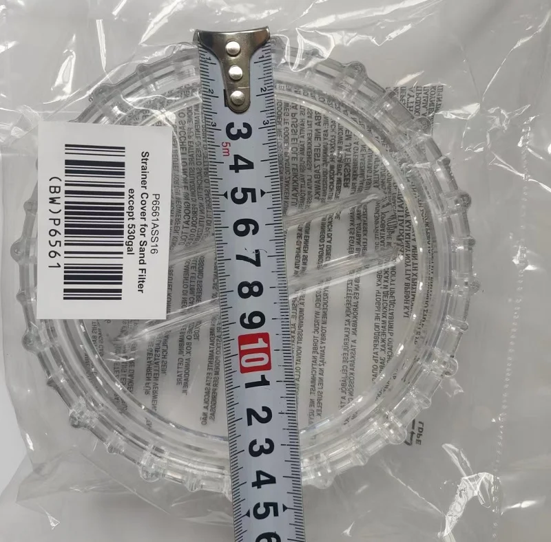 P6561Ass16AStraninerLidfor1000GalSandFilterPumpAccessorryTransparentStrainerCover