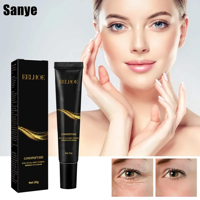 

EELHOE Retinol Anti-Wrinkle Eye Cream Moisturizing Lift Firming Cream Collagen Boost Massage Eye Serum Fade Fine Lines Essence