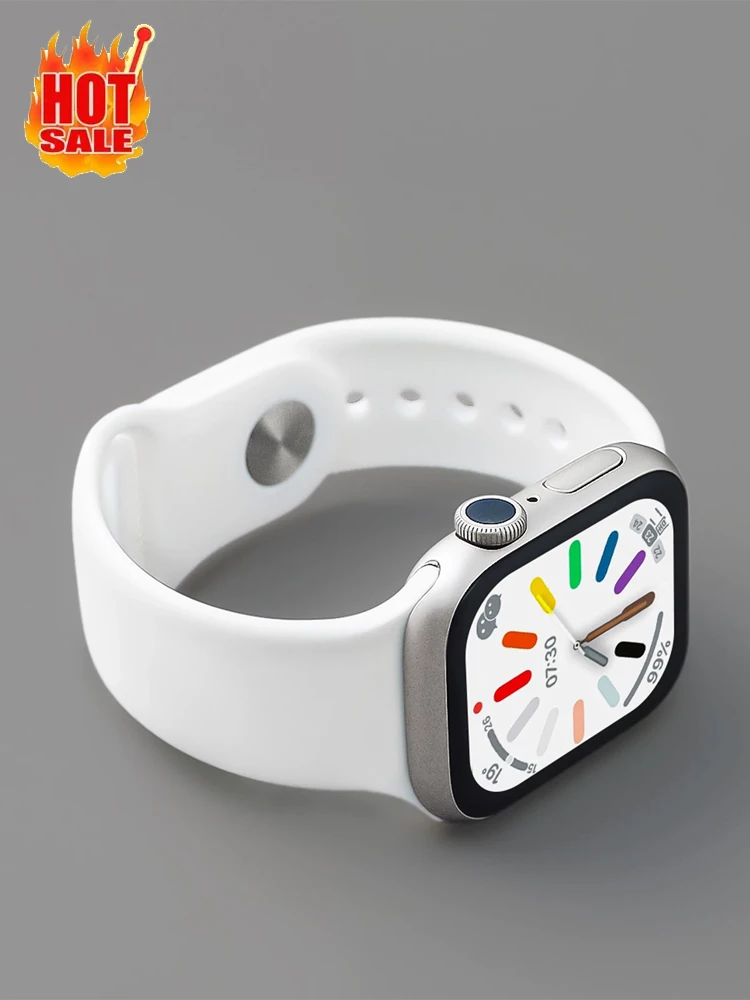 Premium Silicone Sport Band for Apple Watch - Durable & Comfortable Bracelet
