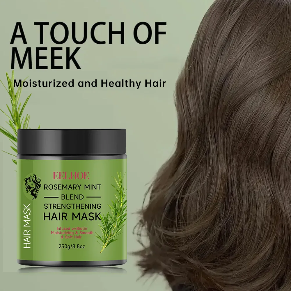 Rosemary Plant Essence Hair Mask Repair Damage Dry Split Hair Nourishing Moisturizing Treatment Shiny Deep Hair Care Mask 1