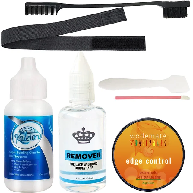 Waterproof Lace Glue Invisible Hair Replacement Adhesive Non Toxic Wig Bonding  Glue+Remover+Got 2b Glued Spray Got2b Glue Spray - AliExpress