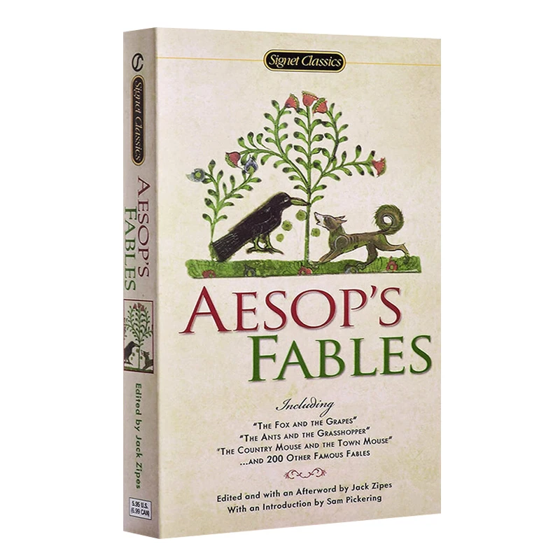 

Aesop Fables, детские книги на английском языке для детей 9, 10, 11, 12 лет, короткие рассказания, романы 9780451529534