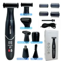 6-in-1 Electric Shaver Bikini Trimmer Body Trimmer for Facial Underarm Leg Hair Removal Grooming Tool