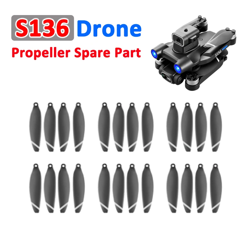 

Mini Drone S136 GPS Quadcopter Original Spare Part S136 Propeller CW CCW Wing Main Blade Part Accessory